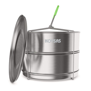 KOYSAS Silicone Lid Compatible with Instant Pot 6 Quart Liner